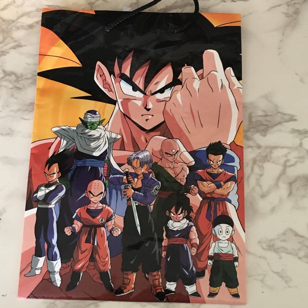 Vintage Dragonball gift bag.